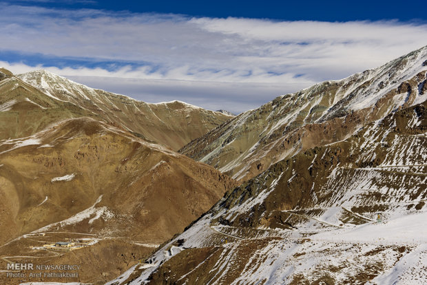 Reduced snowfall in Dizin Ski resort