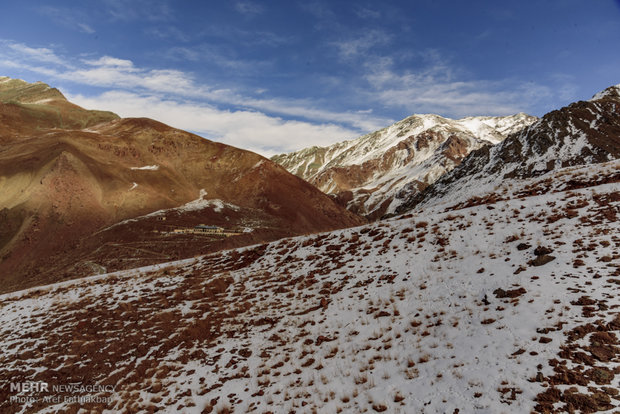 Reduced snowfall in Dizin Ski resort