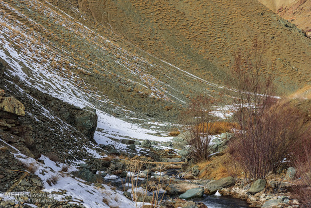 Reduced snowfall in Dizin Ski resort