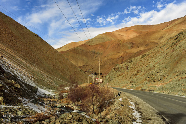 Reduced snowfall in Dizin Ski resort