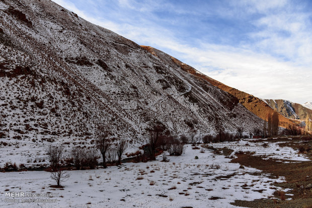 Reduced snowfall in Dizin Ski resort