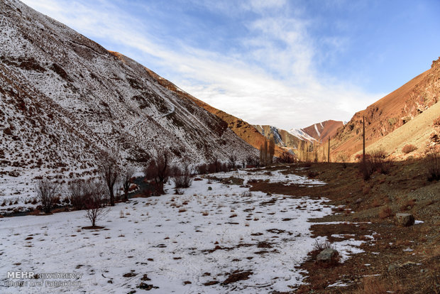 Reduced snowfall in Dizin Ski resort