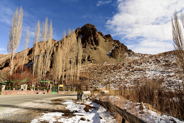 Reduced snowfall in Dizin Ski resort