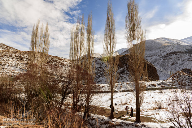 Reduced snowfall in Dizin Ski resort