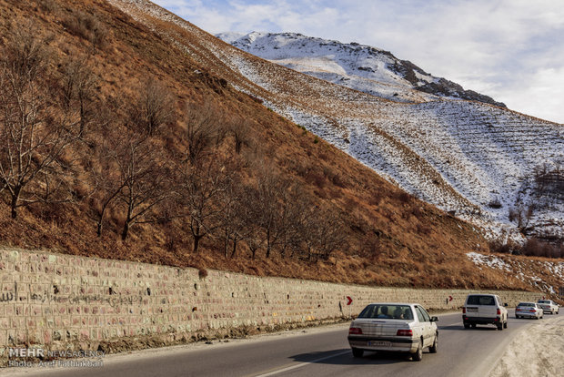 Reduced snowfall in Dizin Ski resort