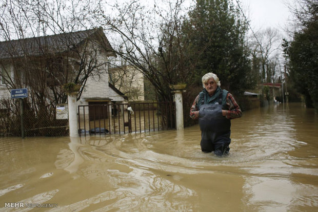 فرانس میں سیلاب