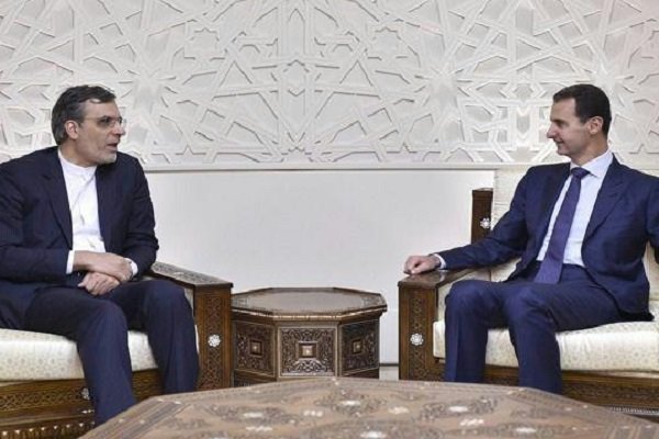 Jaberi meets Pres. Assad in Syria