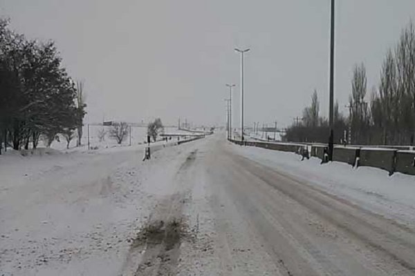 بارش برف بهاری در شمال آذربایجان غربی