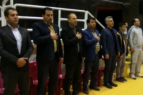 برگزاری آئین افتتاحیه رقابتهای فوتسال دهه فجر کهگیلویه وبویراحمد