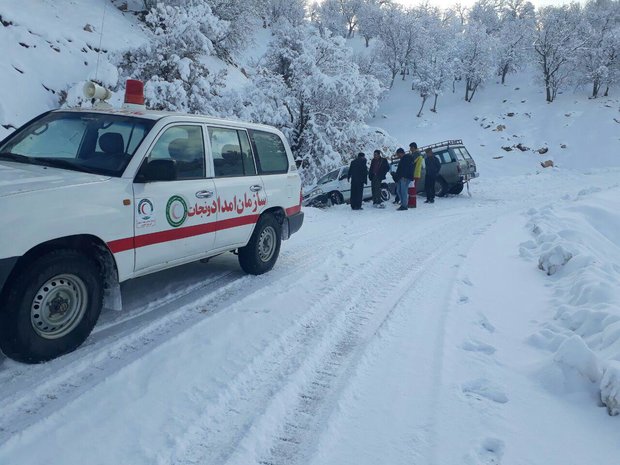 إنقاذ نحو 56 الف شخص من العالقين في العواصف الثلجية