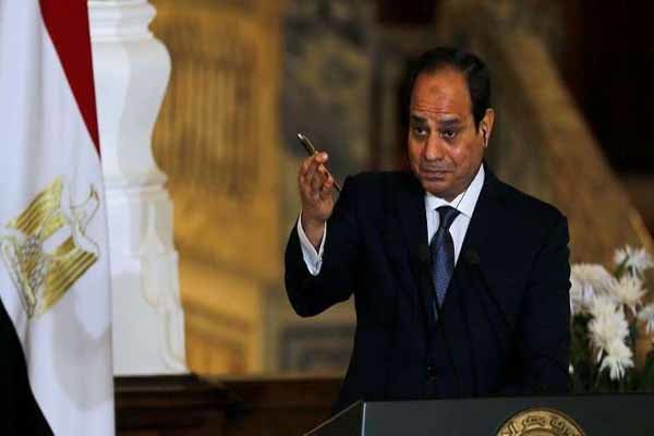 مصری صدر السیسی کا عراقی وزیر اعظم کے نام تحریری پیغام