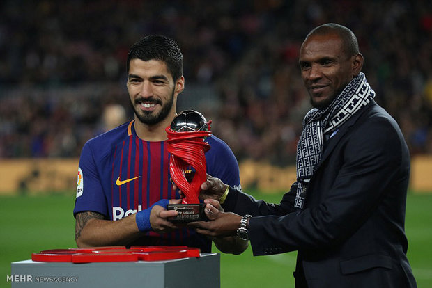 دیدار تیم های فوتبال بارسلونا و آلاوز