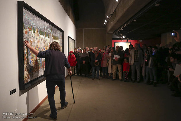 نمایشگاه آثار علی اکبر صادقی