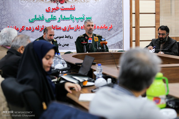 نشست خبری سردار علی فضلی