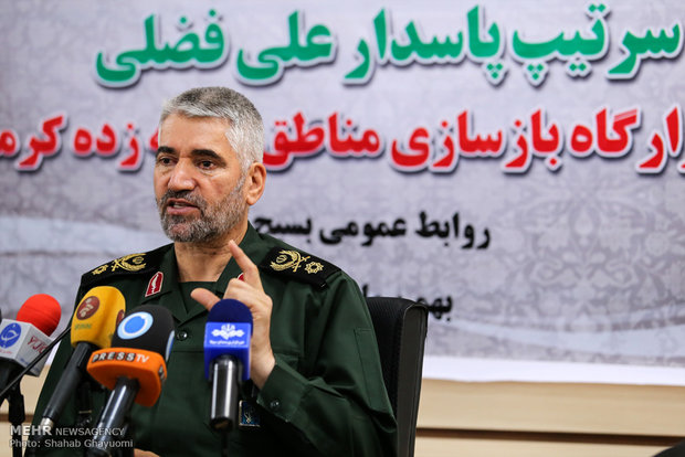 نشست خبری سردار علی فضلی