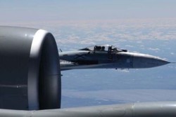 رهگیری هواپیمای جاسوسی آمریکا از سوی جنگنده روسی