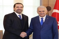 سعد الحريري يلتقي بنظيره التركي "بن علي يلدريم"