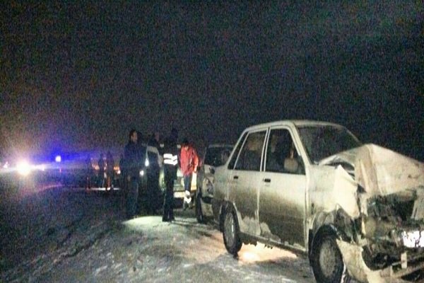 تصادف تریلی با ۴ خودرو در جاده قدیم جاجرود/ محور بازگشایی شد