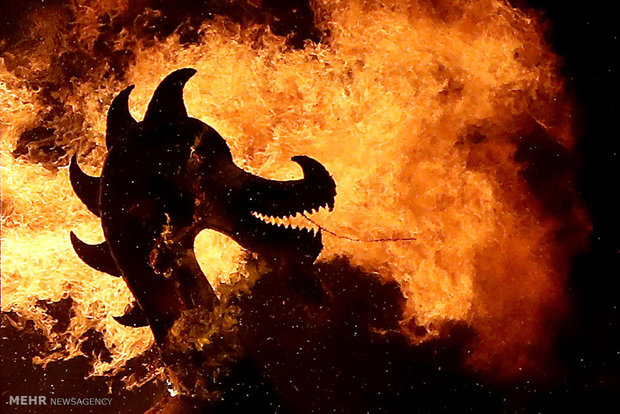 جشنواره وایکینگ ها در اسکاتلند‎