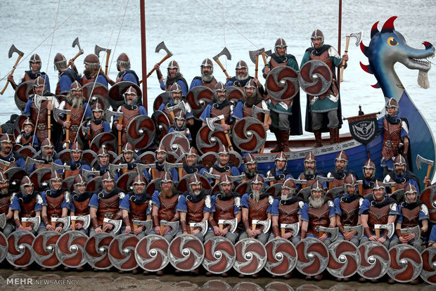 جشنواره وایکینگ ها در اسکاتلند‎