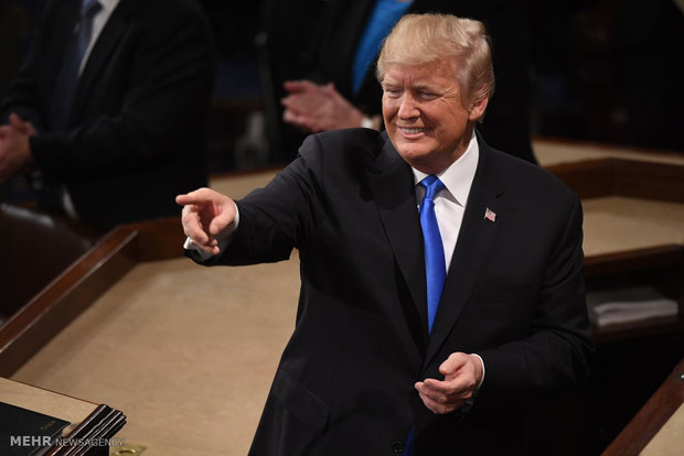 اولین سخنرانی ترامپ در کنگره