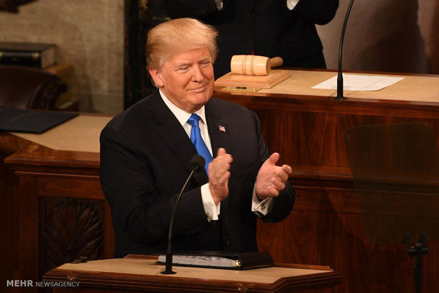 اولین سخنرانی ترامپ در کنگره