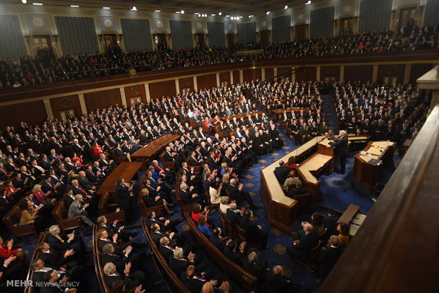 اولین سخنرانی ترامپ در کنگره