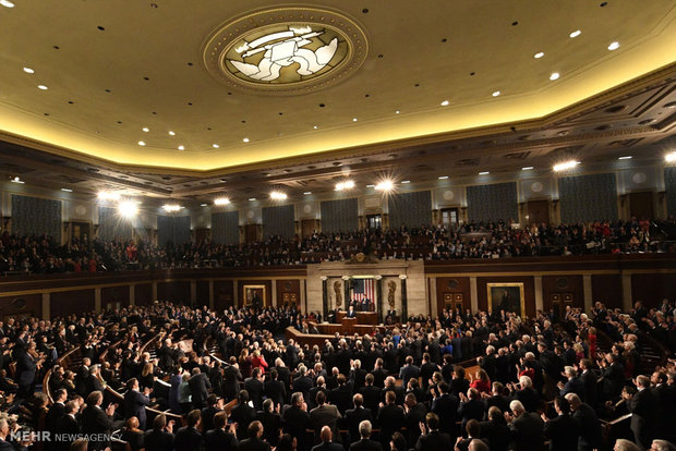 اولین سخنرانی ترامپ در کنگره