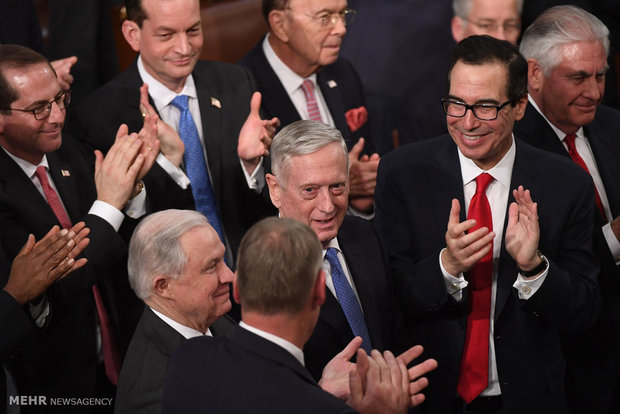 اولین سخنرانی ترامپ در کنگره