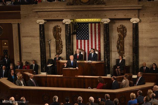 اولین سخنرانی ترامپ در کنگره