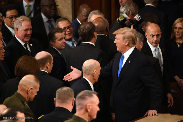 اولین سخنرانی ترامپ در کنگره