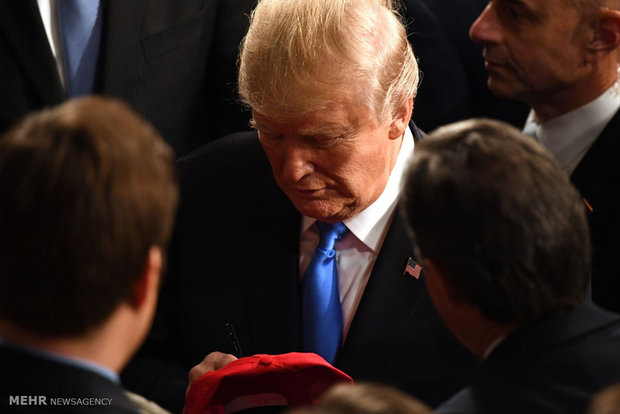 اولین سخنرانی ترامپ در کنگره