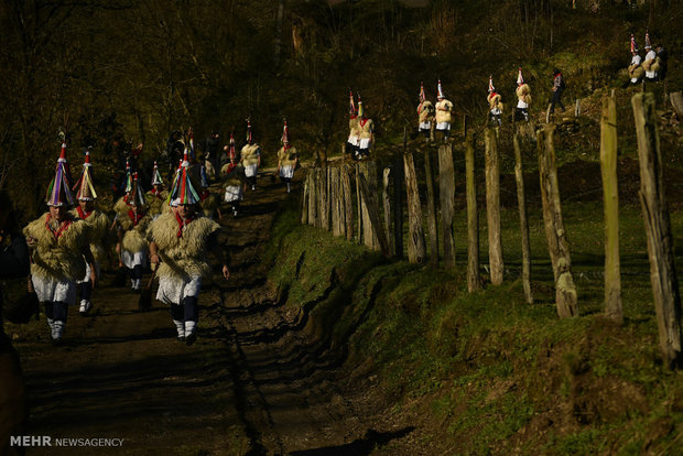 کارناوال ایتورن در شمال اسپانیا‎