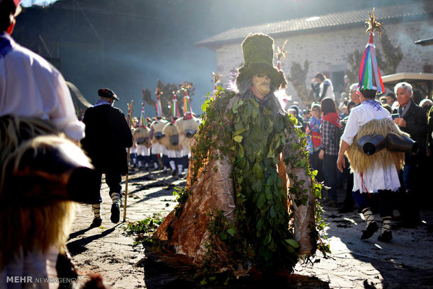 کارناوال ایتورن در شمال اسپانیا‎