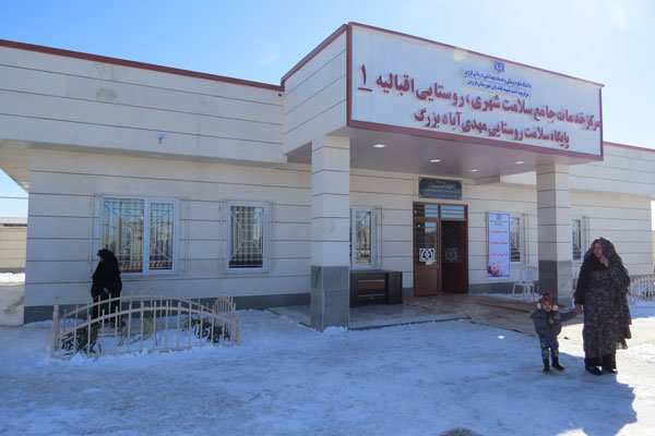 مرکز خدمات جامع سلامت روستای مهدی آباد قزوین افتتاح شد