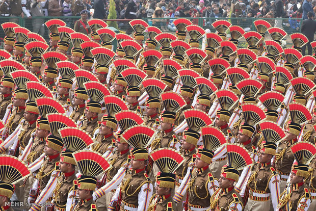 العرض العسكري للجيش الهندي بمناسبة يوم الجمهورية