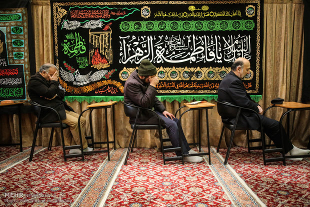 مراسم چهلم آیت الله حائری شیرازی