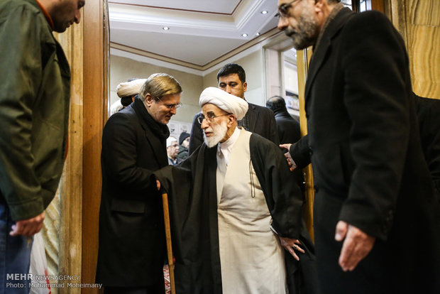 مراسم چهلم آیت الله حائری شیرازی