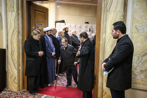 مراسم چهلم آیت الله حائری شیرازی