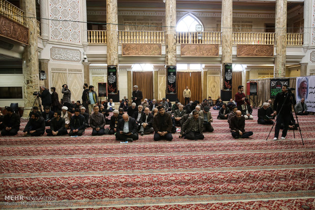 مراسم چهلم آیت الله حائری شیرازی