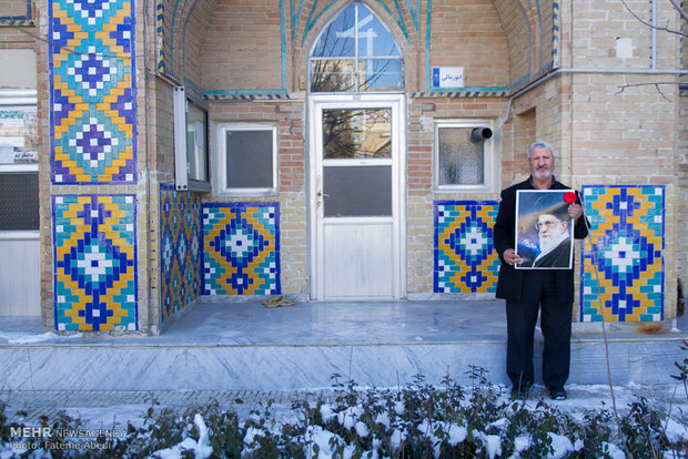 گلباران حوزه طلبگی امام خمینی "ره" در اراک