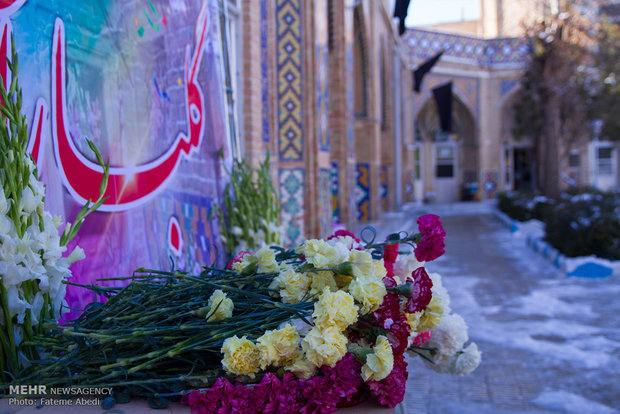 گلباران حوزه طلبگی امام خمینی "ره" در اراک