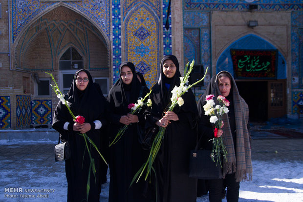 گلباران حوزه طلبگی امام خمینی "ره" در اراک