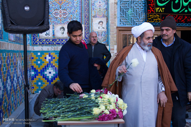 گلباران حوزه طلبگی امام خمینی "ره" در اراک