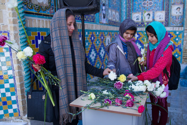 گلباران حوزه طلبگی امام خمینی "ره" در اراک