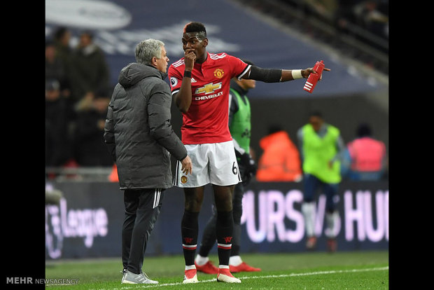 دیدار تیم های فوتبال تاتنهام و منچستریونایتد‎