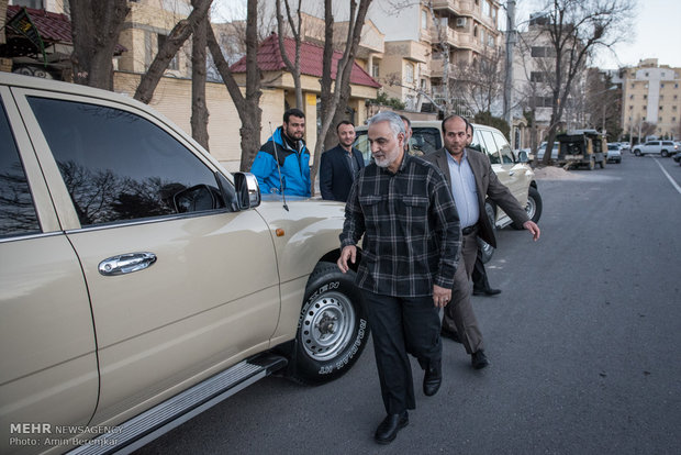 سفر سردار حاج قاسم سلیمانی به شیراز