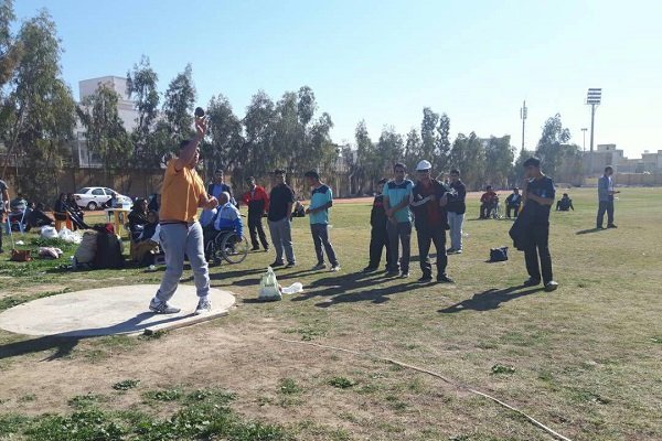 مسابقه دوومیدانی جانبازان و معلولان در گناوه برگزار شد