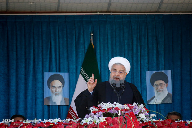 روحاني: لقد شهدنا هزيمة أمريكا في العام المنصرم