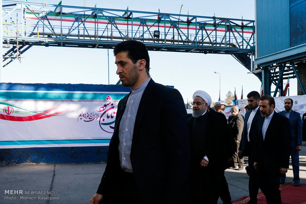 Ruhani'nin Kirman ziyaretinden kareler